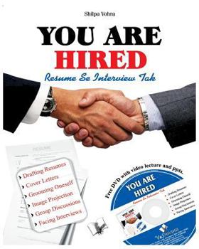 Paperback You Are Hired - Resumes & Interviews Book