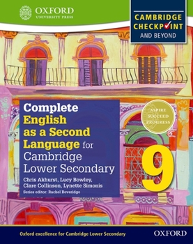 Paperback Complete English as a Second Language for Cambridge Secondary 1 Student Book 9 & CD [With CDROM] Book