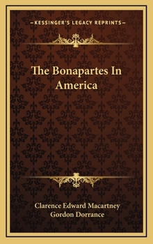 Hardcover The Bonapartes In America Book