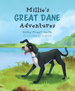 Hardcover Adventures Dogs: Millie's Great Dane Adventures Book