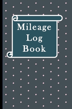 Paperback Mileage Log Book: Small Undated Auto Gas Mileage Log Journal Book