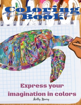 Paperback Express your imagination in colors Book