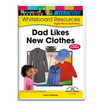 CD-ROM Dad Likes New Clothes Interactive Whiteboard CD Book