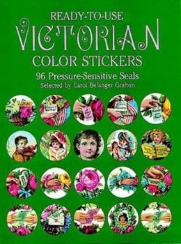 STENCILS: Ready-to-Use Victorian Color Stickers: 96 Pressure-Sensitive Seals