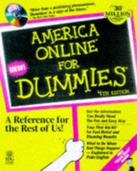 Paperback America Online for Dummies Book