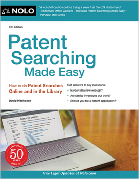 Paperback Patent Searching Made Easy: How to Do Patent Searches Online and in the Library Book