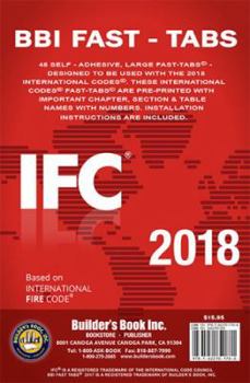 Pamphlet 2018 International Fire Code (IFC) Fast Tabs Book