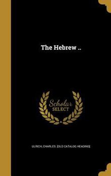 Hardcover The Hebrew .. Book