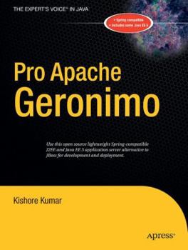 Paperback Pro Apache Geronimo Book