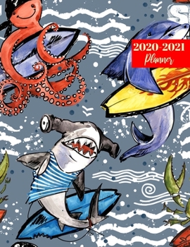 2020-2021 Planner: Simple Two Year Day Planner Calendar - Passion/Goal Organizer - Weekly/Monthly Dated Agenda Book and To Do List