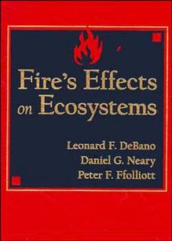 Hardcover Fire Effects on Ecosystems Book