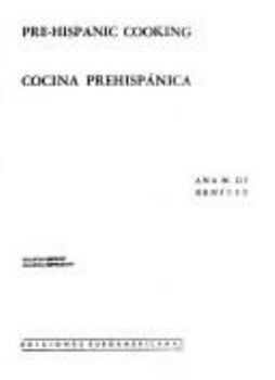 Paperback Prehispanic Cooking Book