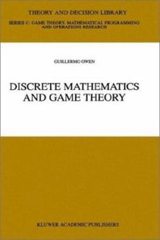 Hardcover Discrete Mathematics and Game Theory Book