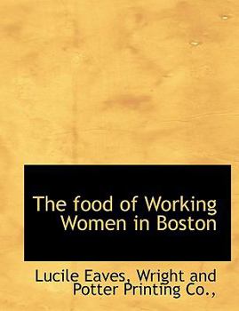 The Food of Working Women in Boston