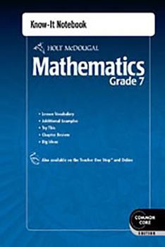 Paperback Know-It Notebook Grade 7 Book
