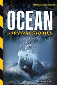 Library Binding Ocean Survival Stories Book