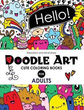 Paperback Doodle Art Cute Coloring Books for Adults and Girls: The Really Best Relaxing Colouring Book For Girls 2017 (Cute, Animal, Dog, Cat, Elephant, Rabbit, Book