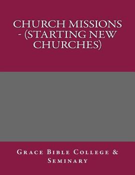 Paperback Church Missions - (Starting New Churches) Book