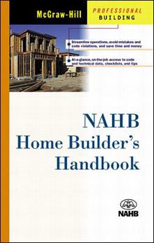 Hardcover Nahb's Home Builder's Handbook Book