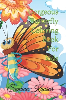 Paperback Gorgeous Butterfly Coloring book
