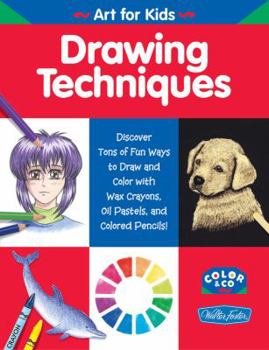 Paperback Drawing Techniques (WF /Color & Co. Art for Kids) Book