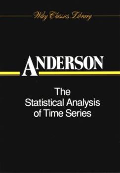Hardcover The Statistical Analysis of Time Series Book