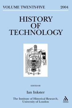 Hardcover History of Technology, Volume 25 Book