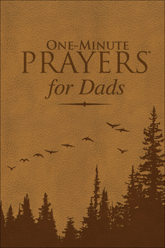 Imitation Leather One-Minute Prayers for Dads (Milano Softone) Book