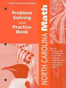 Paperback Harcourt School Publishers Math: Problem Solving & Practice Book Student Edition Grade 5 Book