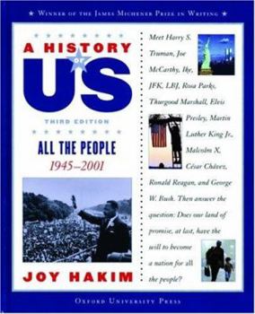 Hardcover A History of Us: Book 10: All the People 1945-2001 Book