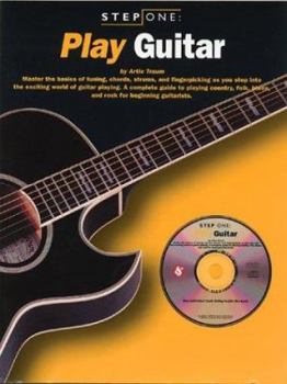 Paperback Step One: Play Guitar Book