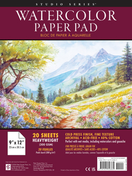 Misc. Studio Series Watercolor Paper Pad Book