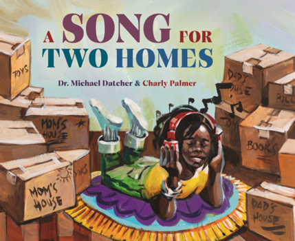 Library Binding Song for Two Homes Book
