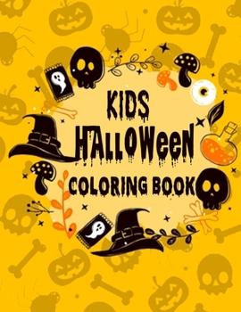 Paperback Halloween Coloring Book for Kids: Ghoulishly Great Coloring Pages for Kids Book