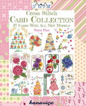 Paperback Cross Stitch Card Collection: 37 Cards with All New Models Book