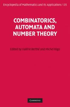 Hardcover Combinatorics, Automata and Number Theory Book