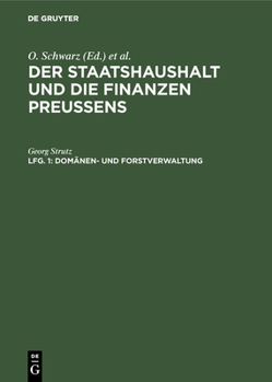 Hardcover Domänen- und Forstverwaltung [German] Book