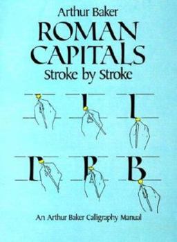 Paperback Roman Capitals Stroke by Stroke Book