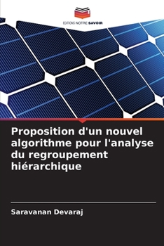 Paperback Proposition d'un nouvel algorithme pour l'analyse du regroupement hiérarchique [French] Book