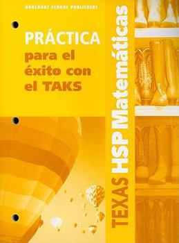 Paperback Texas Hsp Matematicas Practica Para El Exito Con El TAKS, Grado 2 Book