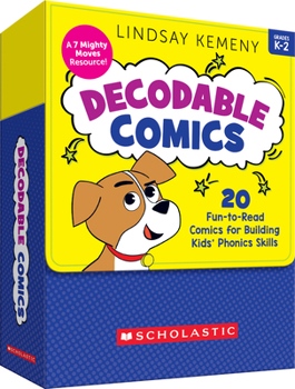 Misc. Decodable Comics (Multiple-Copy Set): 20 Fun-To-Read Comics for Building Kids' Phonics Skills Book
