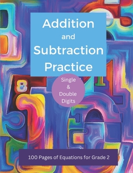 Paperback Addition and Subtraction Practice: Single and Double Digits Book