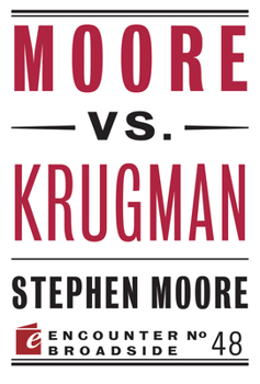 Paperback Moore vs. Krugman Book