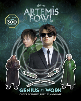 Paperback Artemis Fowl: Genius at Work: Codes, Activities, Puzzles, and More Book