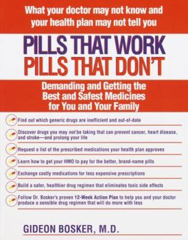 Pills That Work, Pills That Don't: A Family Guide to Personal Pharmacology