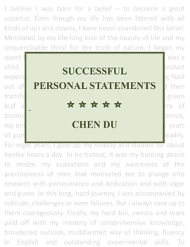 Paperback Successful Personal Statements: Volume 1 Book