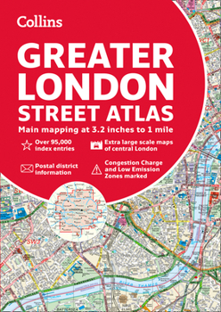 Paperback Greater London Street Atlas Book