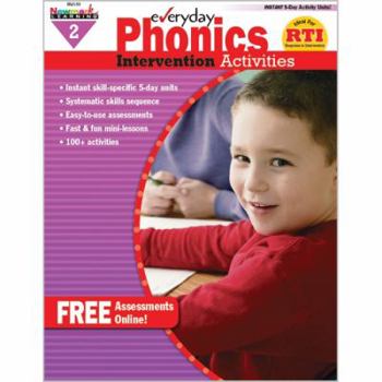 Paperback Everyday Phonics Intervention Activities Grade 2 Book Teacher Resource Book