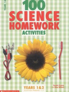 Paperback 100 Science Homework Activities for Years 1 and 2 Years 1 & 2 Book