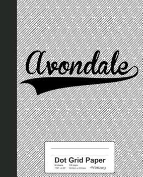 Paperback Dot Grid Paper: AVONDALE Notebook Book